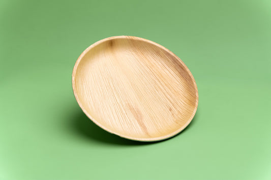Shallow Round Leaf Plate 11 Inch